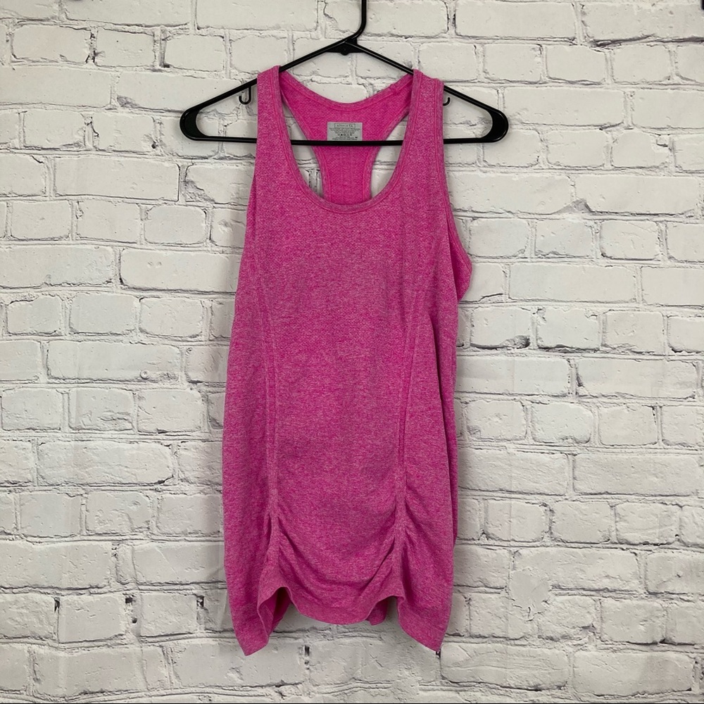 Athleta deep pink Speedlight tank